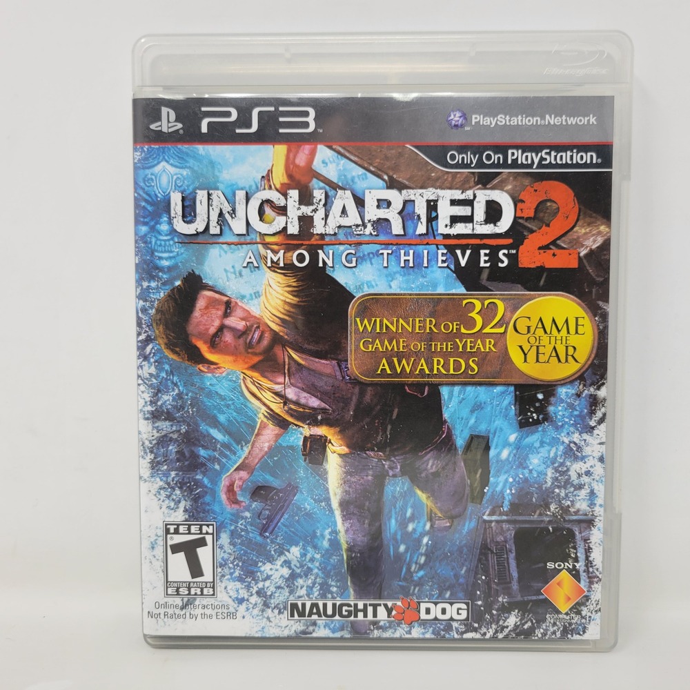 Uncharted 2 Among Thieves Sony PlayStation 3‎ PS3 Game Naughty Dog GOTY CIB